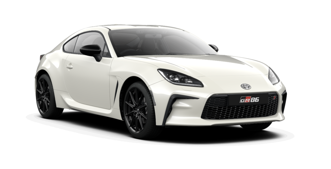 Toyota GR86 Pearl White exterior paint colour